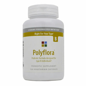 Polyflora B 120 veggie caps by D'Adamo Personalized Nutrition