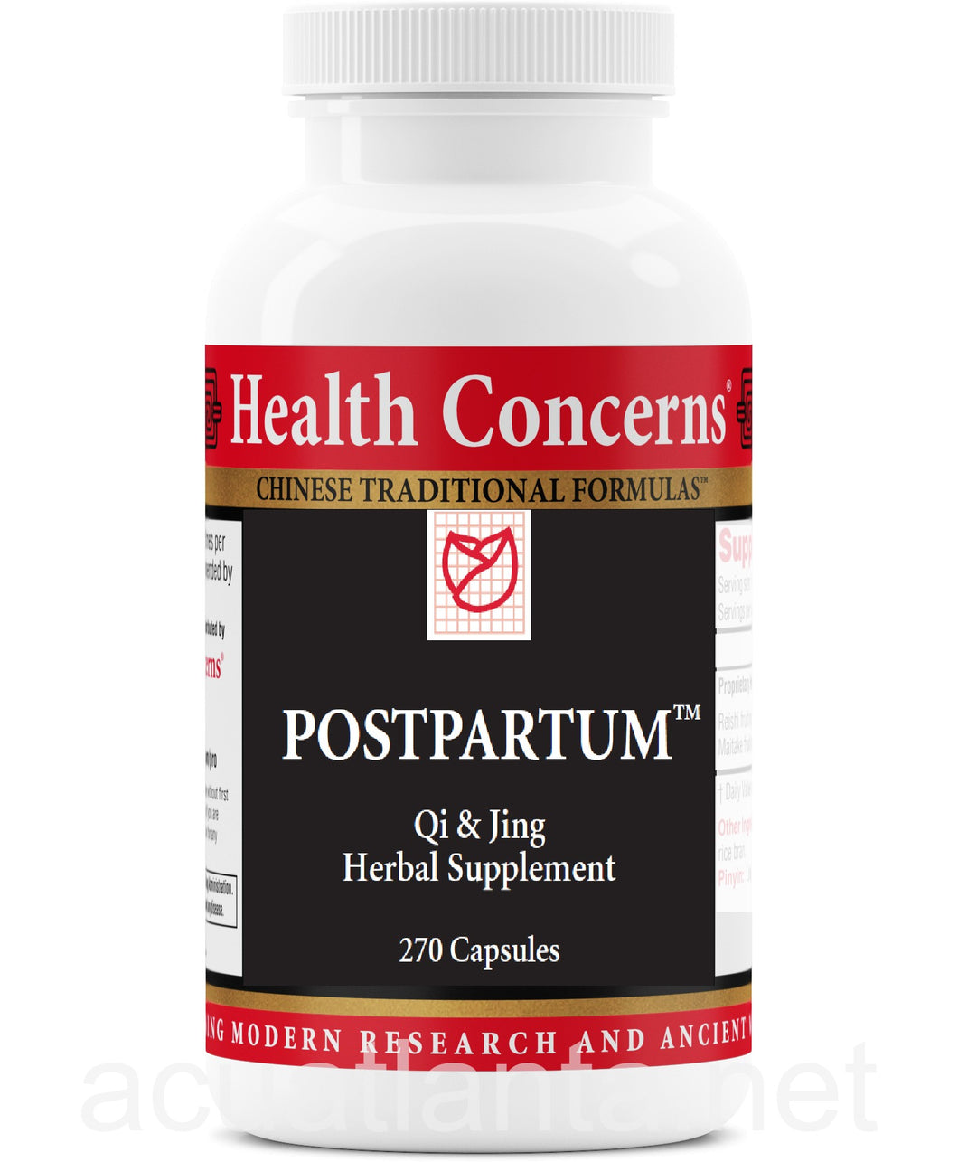 Postpartum 270 capsules by Health Concerns