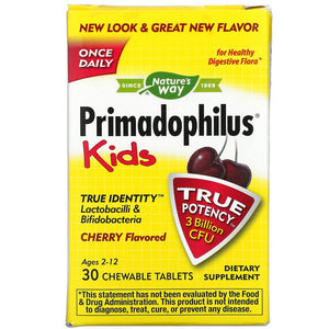 Primadophilus Kids Cherry Flavor 30 chewable