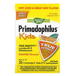 Primadophilus Kids Orange 30 chewable by Nature's Way