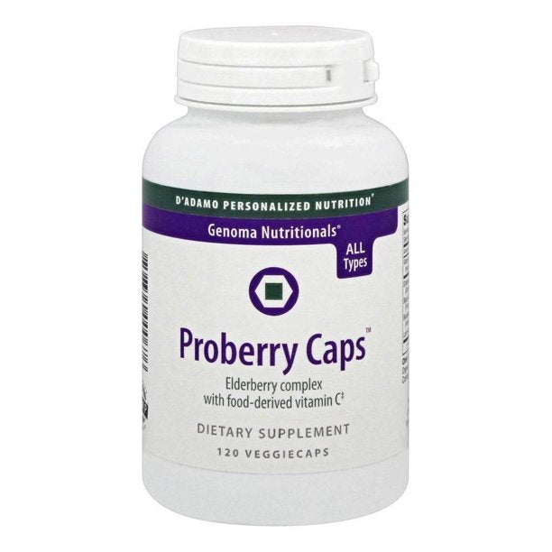 Proberry Caps 120 veggie caps by D'Adamo Personalized Nutrition