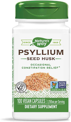 Psyllium Husk 525 mg 100 capsules