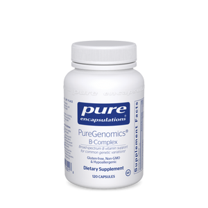PureGenomics B-Complex 120 Capsules by Pure Encapsulations