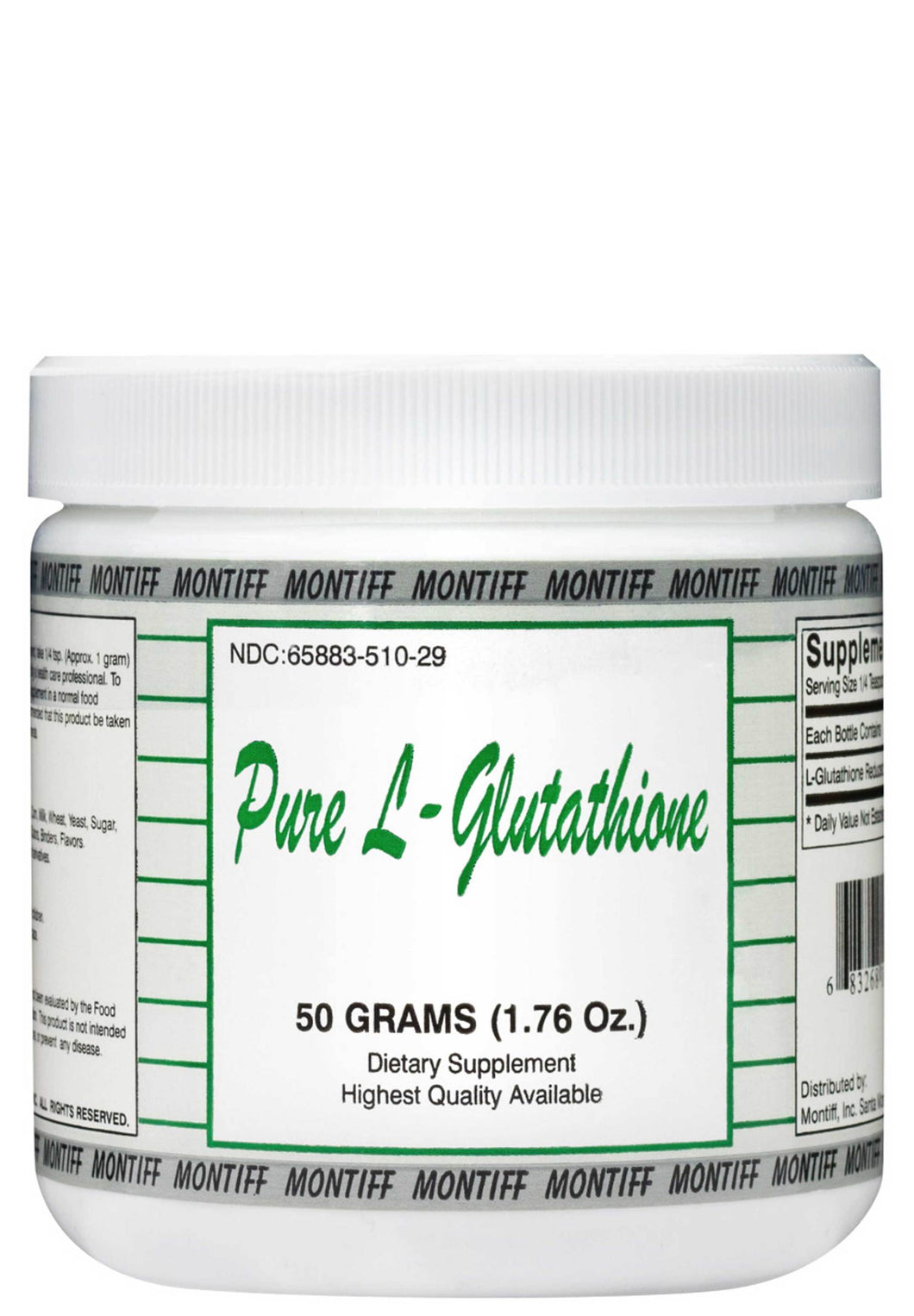 Pure Glutathione Reduced Powder 50 grams