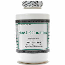 Pure L-Glutamine 500 mg 250 capsules