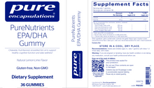 PureNutrients EPA/DHA 36 Gummies by Pure Encapsulations