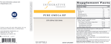 Pure Omega HP 120 softgels by Integrative Therapeutics