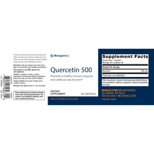 Quercetin 500 - 60 Capsules by Metagenics