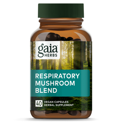 Respiratory Mushroom Blend 40 capsules by Gaia Herbs