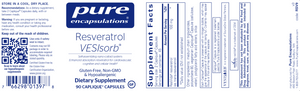 Resveratrol VESIsorb 90 Capsules by Pure Encapsulations