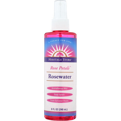Rosewater 8 oz by Heritage
