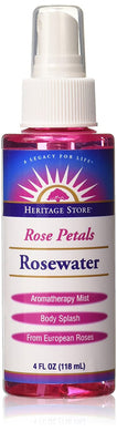 Rosewater Spray 4 oz by Heritage
