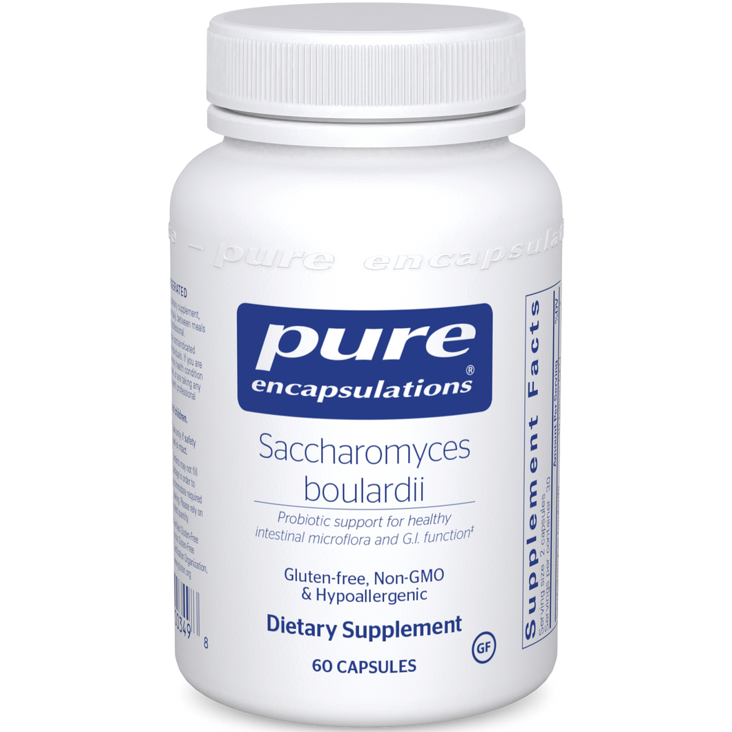Saccharomyces boulardii 60 Capsules by Pure Encapsulations