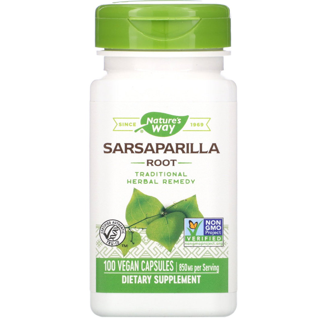 Sarsaparilla 425 mg 100 capsules