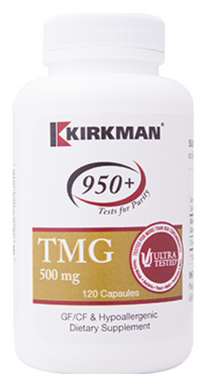 Kirkman Labs TMG 500 mg 120 Capsules