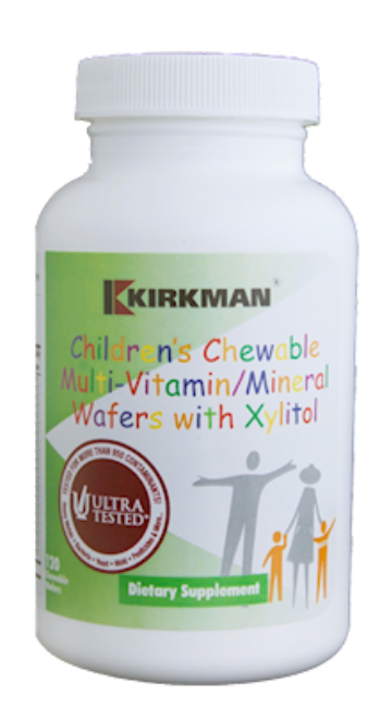 Child Multi-Vitamin with Xylitol 120  chewable tablets by Kirkman Labs