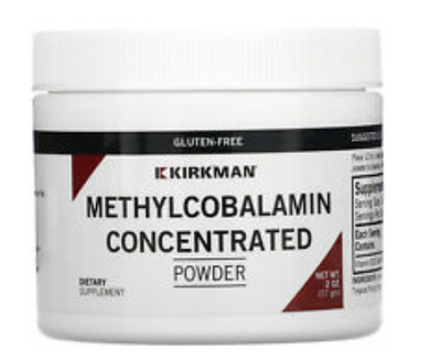 Methylcobalamin Concentrated Powder 2 oz by Kirkman Labs