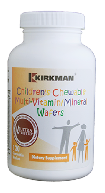Children's Multivitamin 120 chewable wafers by Kirkman Labs