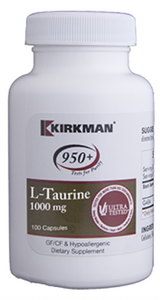 Kirkman Labs L-Taurine 1000 mg 100 Capsules