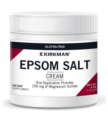 Kirkman Labs Epsom Salt Cream 4 oz