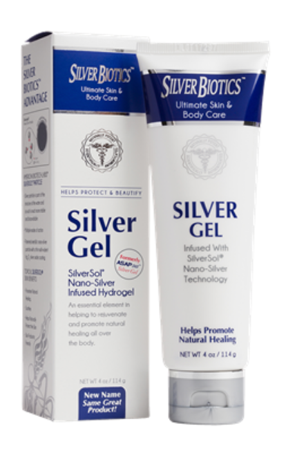 Silver Biotics Silver Gel 4 oz by American Biotech Labs