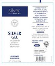 Silver Biotics Silver Gel 4 oz by American Biotech Labs