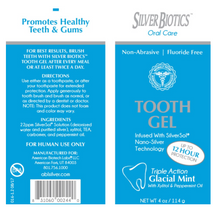 American Biotech Labs Silver Biotics Tooth Gel 4 oz