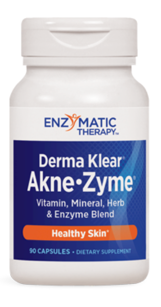 Derma Klear AkneZyme 90 Capsules by Enzymatic Therapy