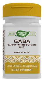 GABA 60 Capsules by Enzymatic Therapy
