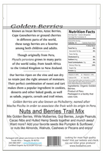 Golden Berries 8 oz by Foods Alive