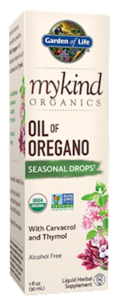 Oil of Oregano Organic 1 fl oz by Garden of Life