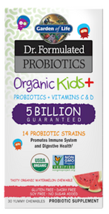Organic Kids Probiotics WM 30 Chews by Garden of Life