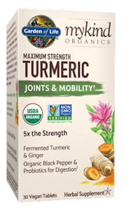 Maximum Strength Turmeric Org 30 Vegan Tablets by Garden of Life