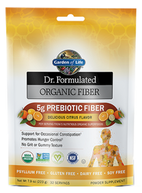 Dr. Formulated Organic Fiber Citr 7.9 oz by Garden of Life