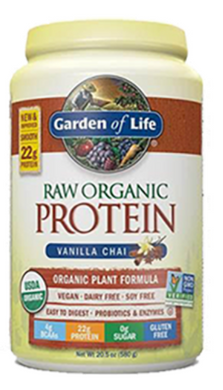 RAW Organic Protein Van Chai 20.45 oz by Garden of Life