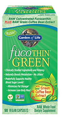 FucoThin Green 90 Vegan Capsules by Garden of Life