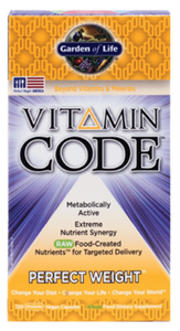 Vitamin Code Perfect Weight 120 Vegan Capsules by Garden of Life