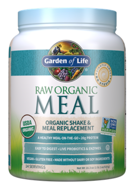 RAW Organic Meal Lightly Sweet 18.3 oz by Garden of Life