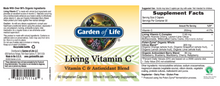 Living Multi Vitamin C 60 Caplets by Garden of Life