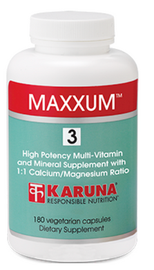 Maxxum 3 180 Vegan Capsules by Karuna