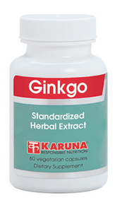Ginkgo 60 Vegan Capsules by Karuna