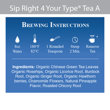 Sip Right 4 Your Type Tea A 4 oz by D'Adamo Personalized Nutrition