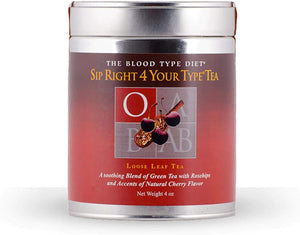 Sip Right 4 Your Type Tea O 4 oz by D'Adamo Personalized Nutrition