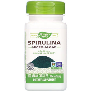 Spirulina 380 mg 100 Veg Capsules