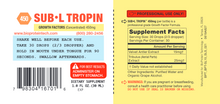 Sub-L Tropin 450 1 oz by Bio Protein Technology