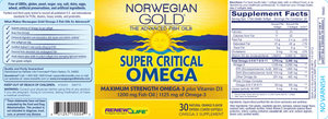 Super Critical Omega 30 softgels by Renew Life