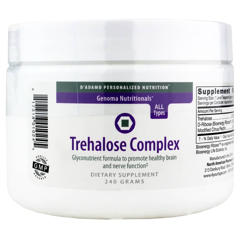 Trehalose Complex 240 grams by D'Adamo Personalized Nutrition