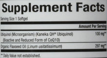 Ubiquinol CoQ10 100 mg 60 softgels  by Bioclinic Naturals