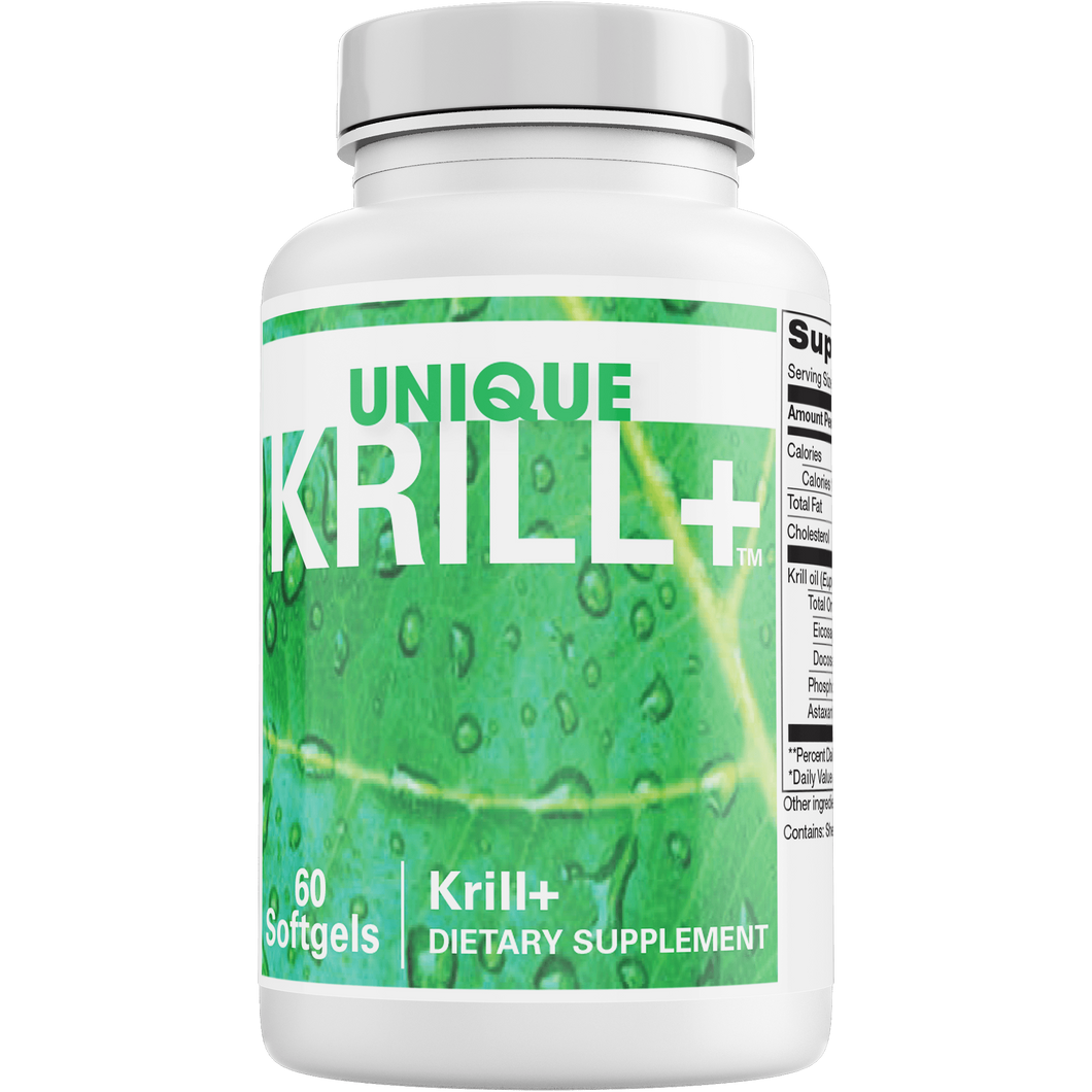 Unique Krill+ 60 softgels by AC Grace