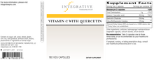 Vitamin C with Quercetin 180 veg capsules